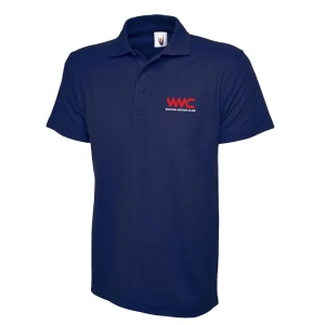 Wigton Motor Club Branded Premium UC102 Navy Blue Polo Shirt